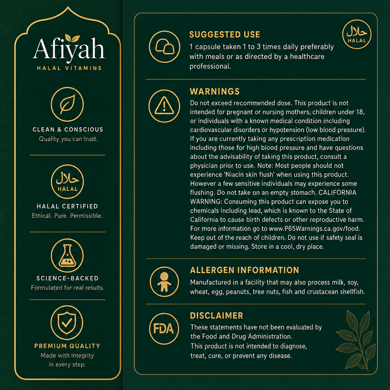 Blood Pressure directions and warnings