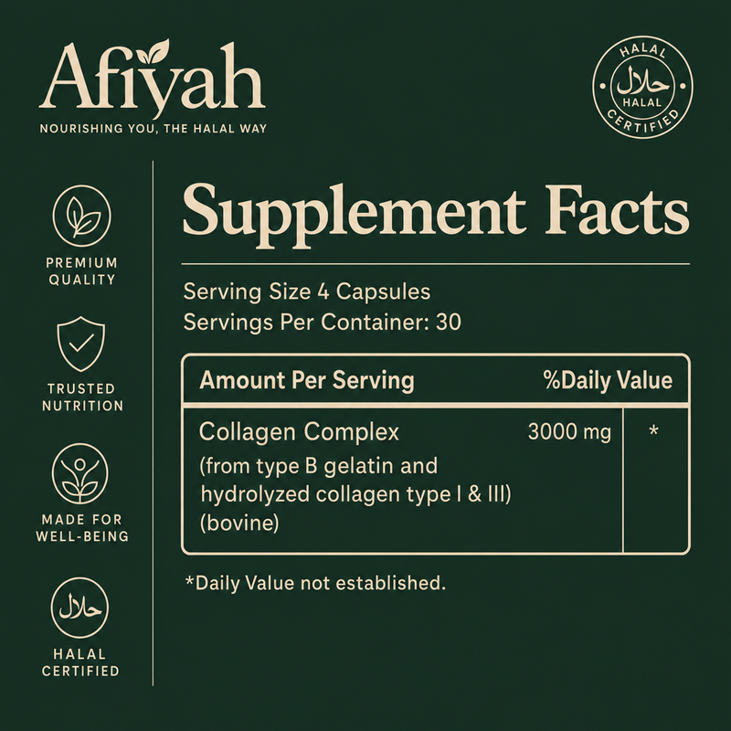 Collagen supplement facts
