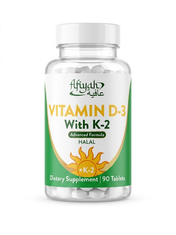 Vitamin D3 with K2 bottle